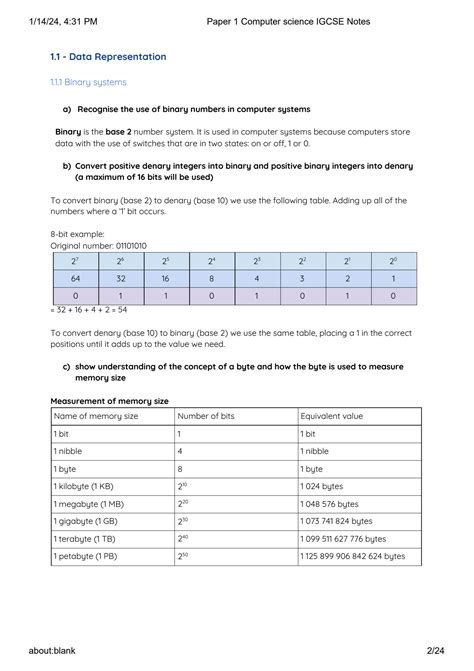 Afbeeldingsresultaten voor IGCSE Computer Science Worksheets