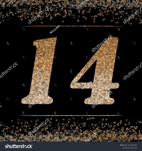 Image result for Number 14 in Light Black