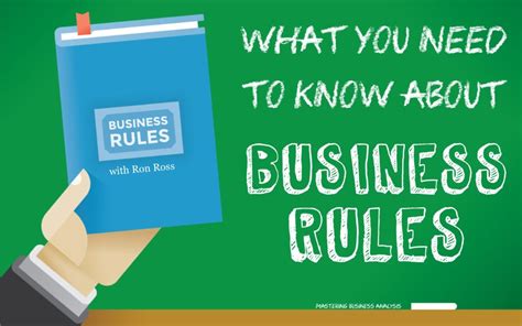 Image result for Rules for Representing a Business