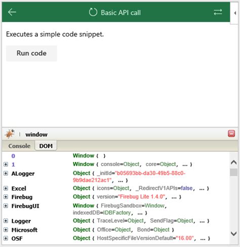 Afbeeldingsresultaten voor Excel JavaScript Add-In