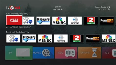 Image result for Android TV App UI