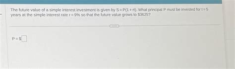 Image result for Future Value Formula for Simple Interest