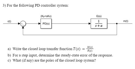 Image result for PD Controller Transfer Function