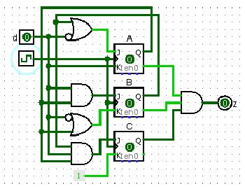 Toradh íomhá ar Pattern or Sequence Detector