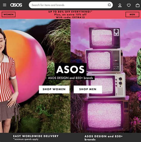 Image result for ASOS Website
