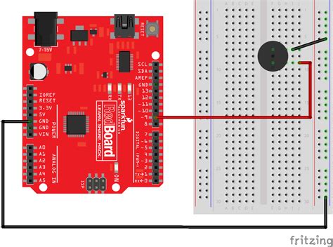 Toradh íomhá ar Arduino Red Board Clock Code