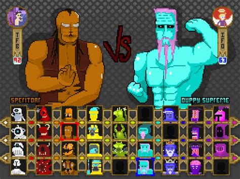 Image result for Fighting Game Character Select Screen