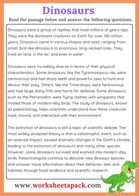 Image result for Grade 5 Reading Comprehension Worksheets