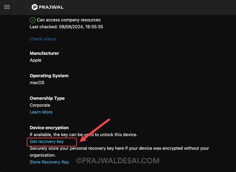Image result for Permission to View Mac FileVault Recovery Key Intune