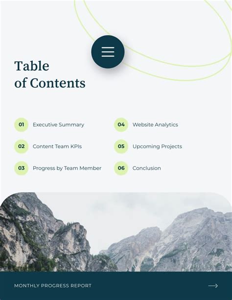 نتيجة الصورة لـ Visual Reporting On Monthly Progress Simple