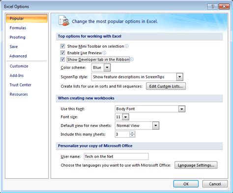 Toradh íomhá ar MS Excel Developer Tab