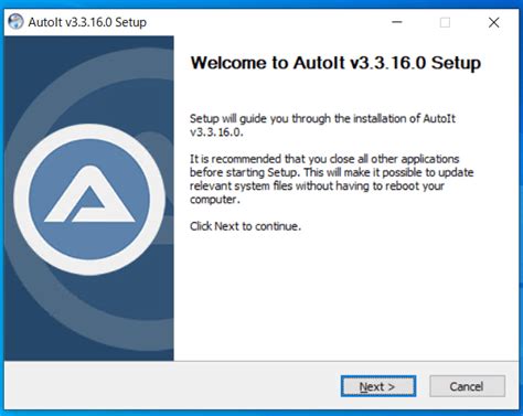 Toradh íomhá ar AutoIt Setup