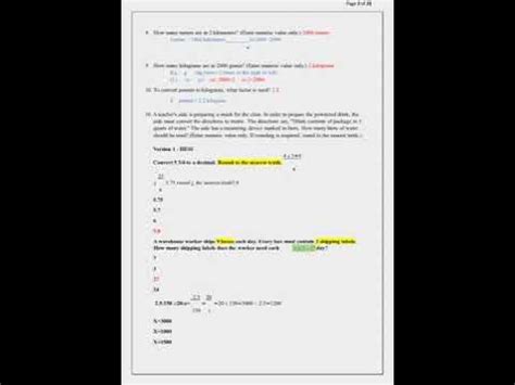 Image result for YouTube HESI Math Practice Test