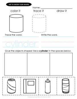 Image result for Printable Cylinder Shape