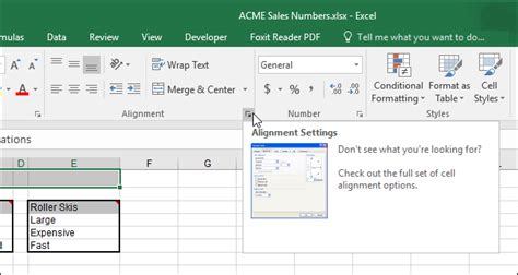 Image result for Excel Alignment Settings
