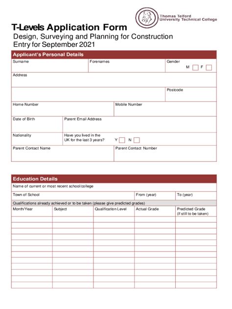 Toradh íomhá ar O Level Application Form