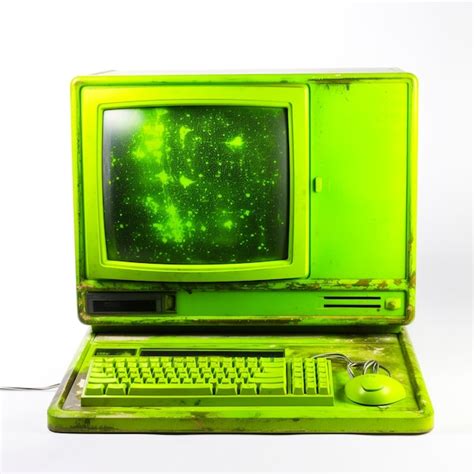Image result for Old Computer Green Text