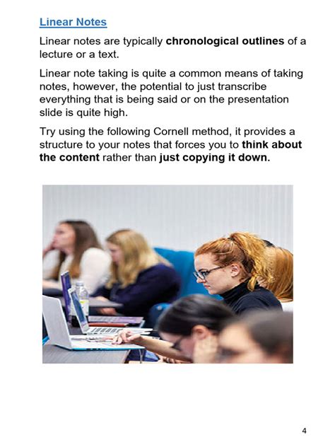 Image result for Linear Notes Structure