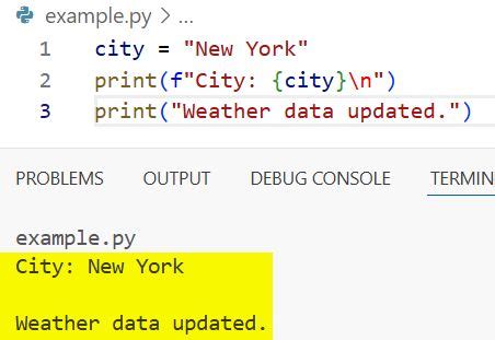 Image result for Python Print with Line Breaks