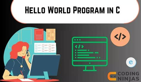 Image result for C-code HelloWorld