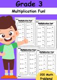 Afbeeldingsresultaten voor Multiplication Problems for Grade 3