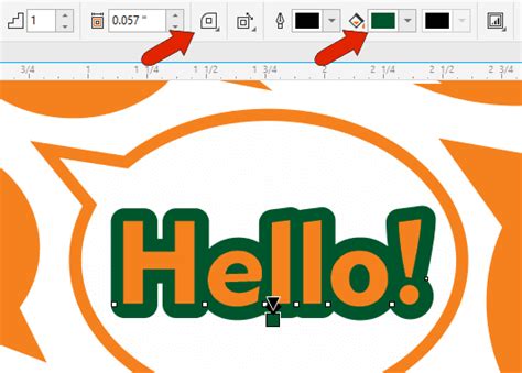 Image result for Adding Effects to Text Corel