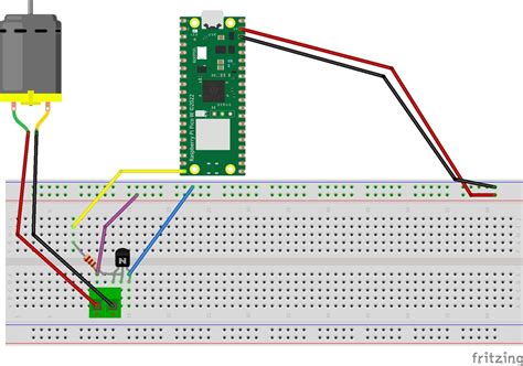 Image result for Raspberry Pi Pico Driving Transistor
