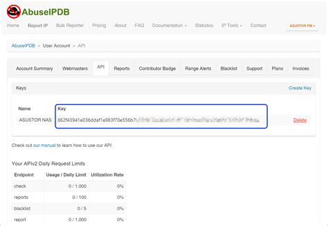 Image result for Asustor API Key