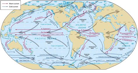 Main Ocean Currents Map-এর ছবি ফলাফল