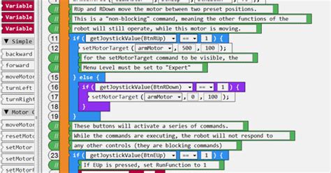 Toradh íomhá ar ROBOTC Coding