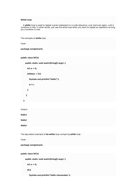 Image result for Formatting a While Loop