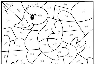 Image result for First Grade Math Coloring Worksheets