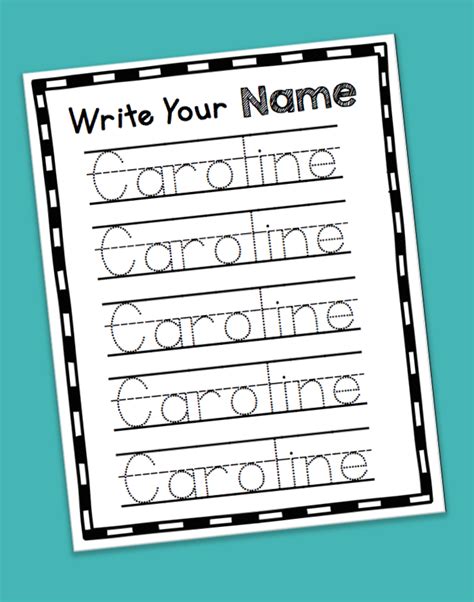 Résultat d’images pour Learning to Print Name Worksheets