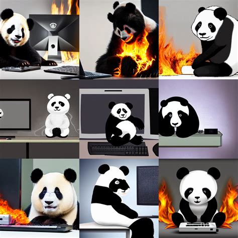 Toradh íomhá ar Angry Panda Computer
