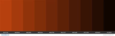 Image result for Rust Brown Color