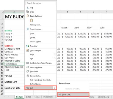 Afbeeldingsresultaten voor Excel Linking Worksheets