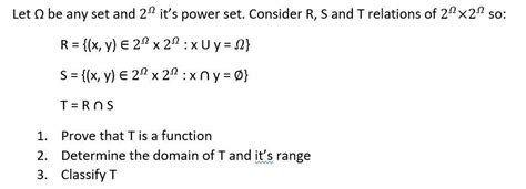 Toradh íomhá ar Power Sets Discrete Math