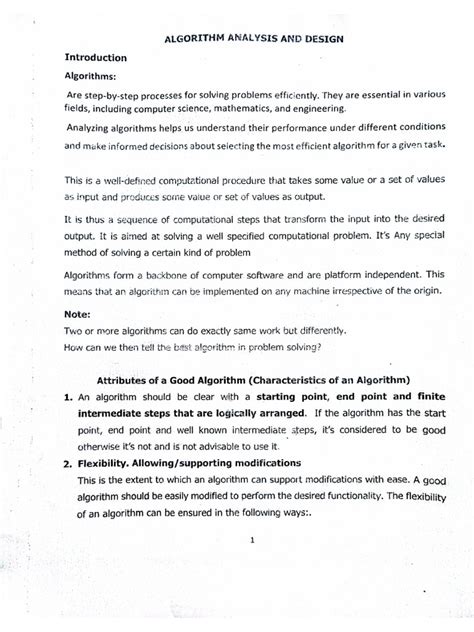 Image result for Algorithm Analysis and Design Lectures