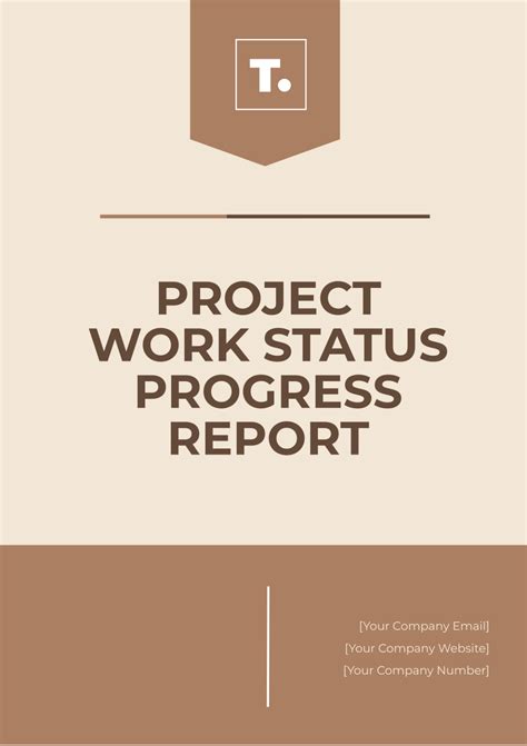 Project Report Simple Design Template for Progress Works に対する画像結果