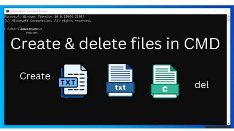 How To Create File In Command Prompt 的图像结果