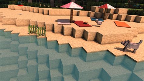 Bildergebnis für Minecraft Beach