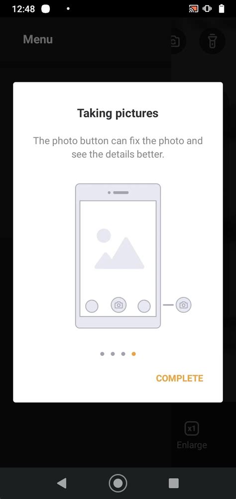 Toradh íomhá ar Microscope App for PC