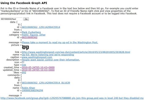 Image result for Facebook Graph API Requests