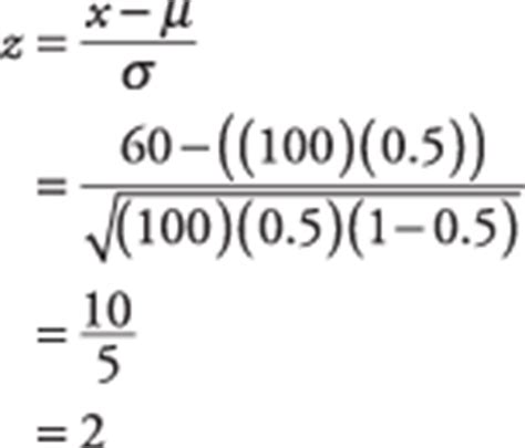 Image result for Formula for Variance in Binomial to Normal Approximation