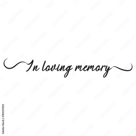 Image result for In Loving Memory Script Lettering Arched