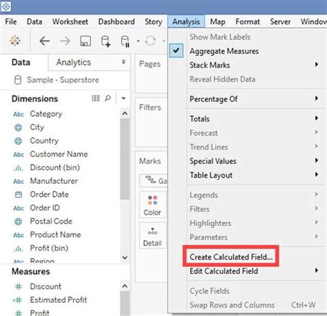 Image result for Tableau Examples of Graphs