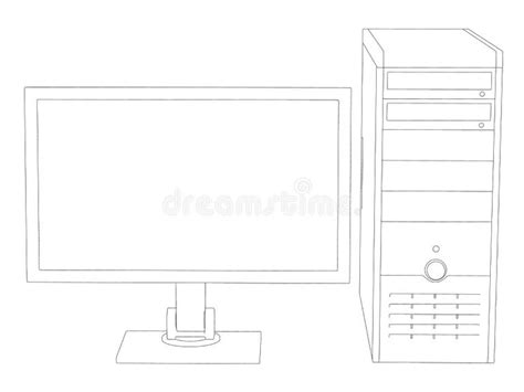Image result for Front View of Desktop System Unit