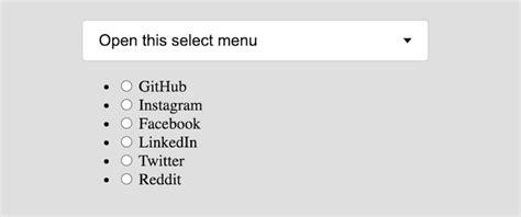 Image result for CSS Text Select Menu