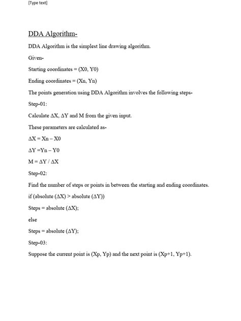 Image result for DDA Algorithm Screen Shot