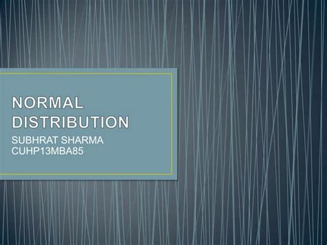 Image result for Normal Distribution Graph Presentation